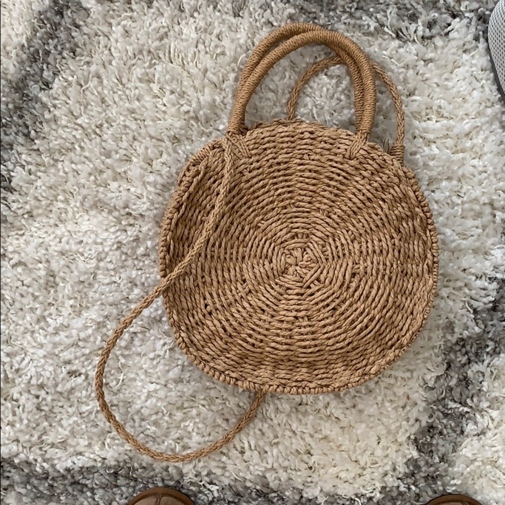 Perfect summer straw bag